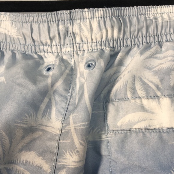 Tommy Bahama Men's Blue Ombre Lined Naples Palm Tree Swim Shorts - Size M - Picture 8 of 15